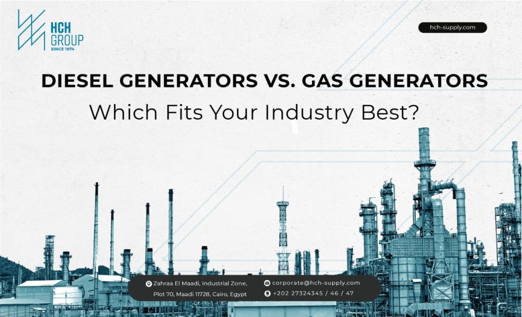 Diesel Generators or Gas Generators - HCH Supply